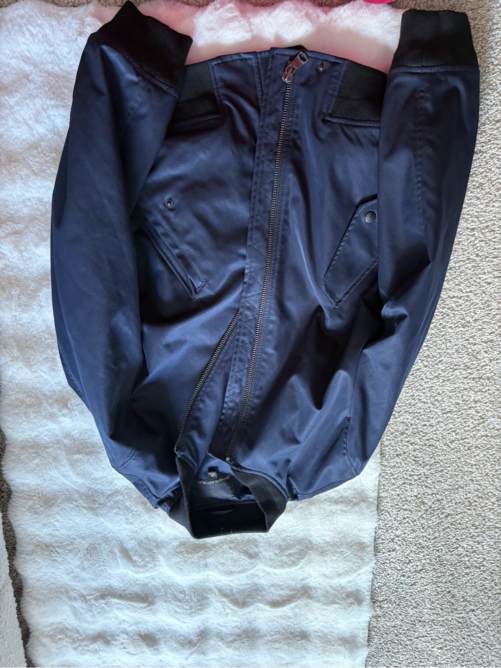 Banana Republic Navy Blue Bomber Jacket
